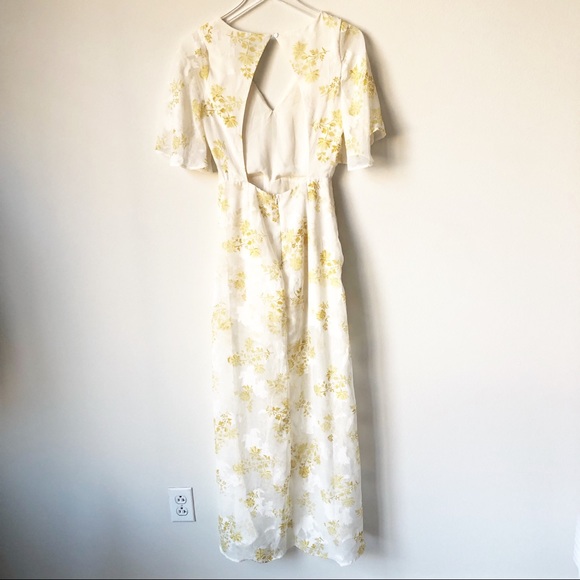 4SI3NNA Burnout Twist-Front Walk Through Romper - Picture 2 of 7